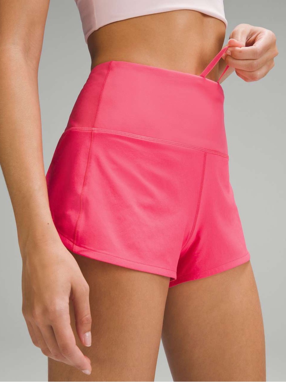 Lululemon Speed Up High-Rise Lined Short 2.5" in Lip Gloss Size 6